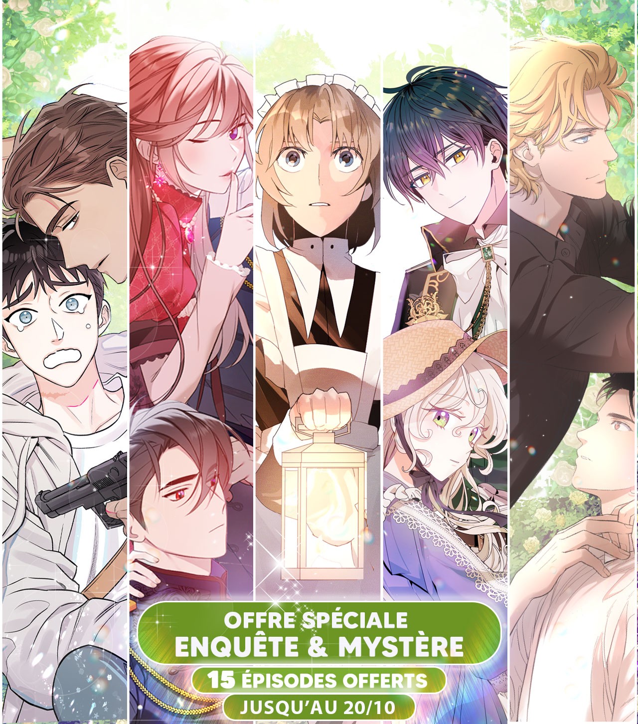 New OP Enquête & Mystère  - ONO Webtoon et Manga