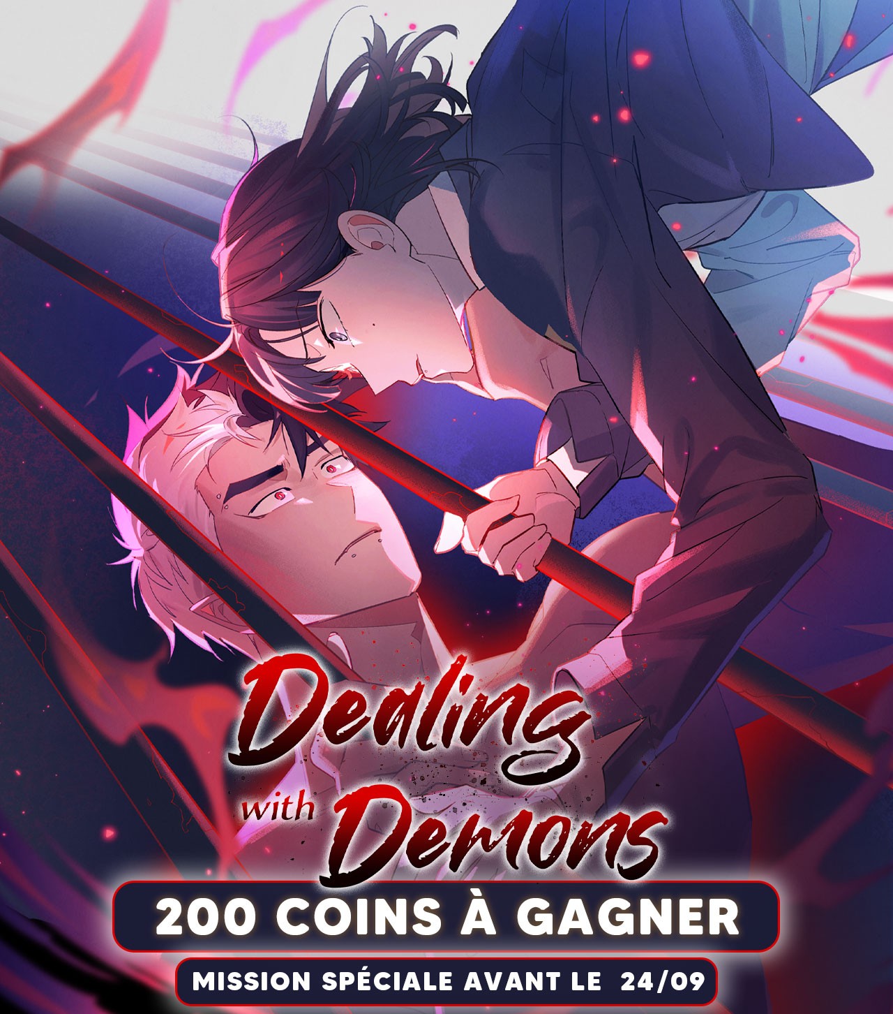 Mission Jackpot Dealing with Demons (sept 26) - ONO Webtoon et Manga
