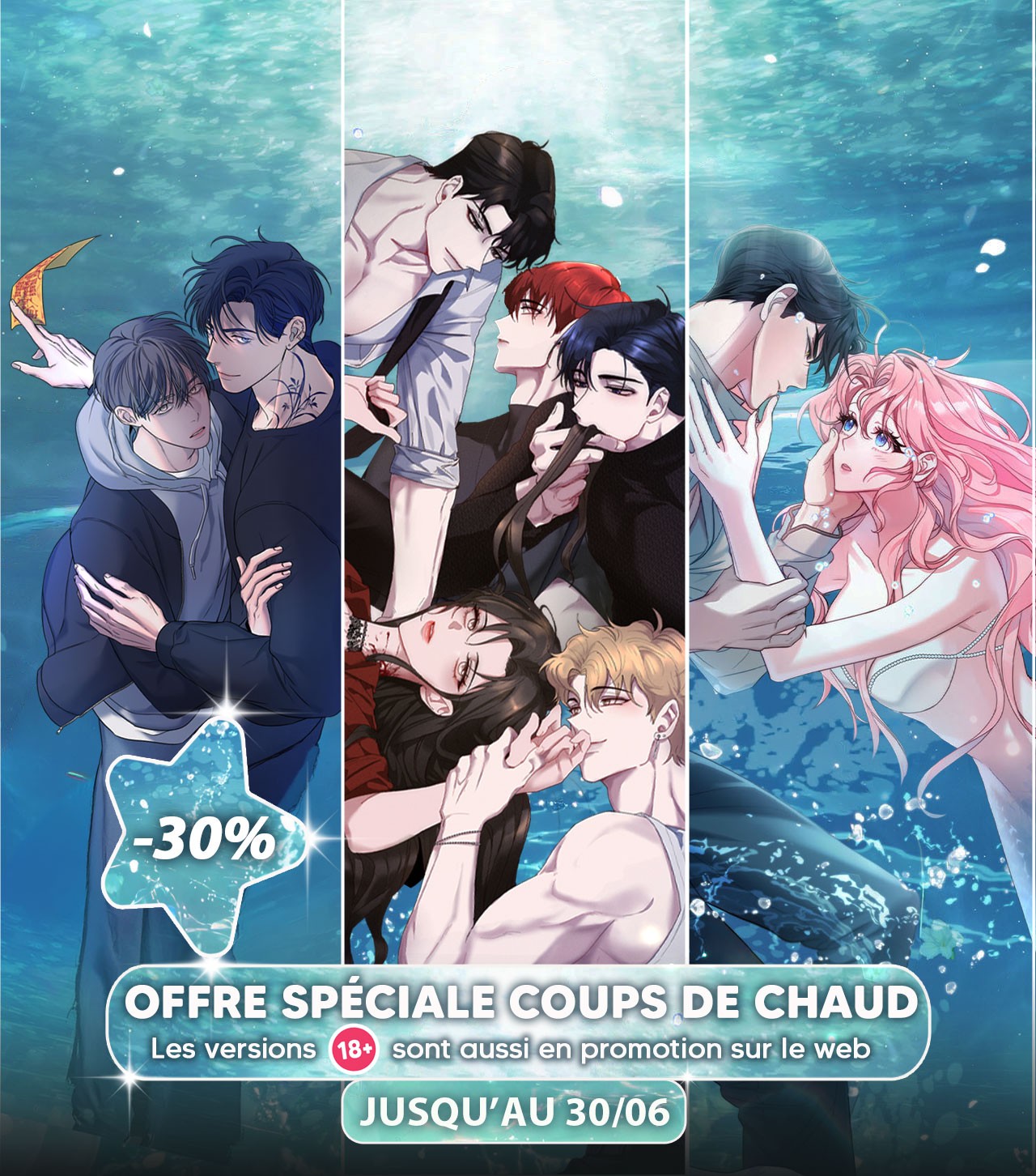 OP Coups de chaud juin 2026 - ONO Webtoon et Manga