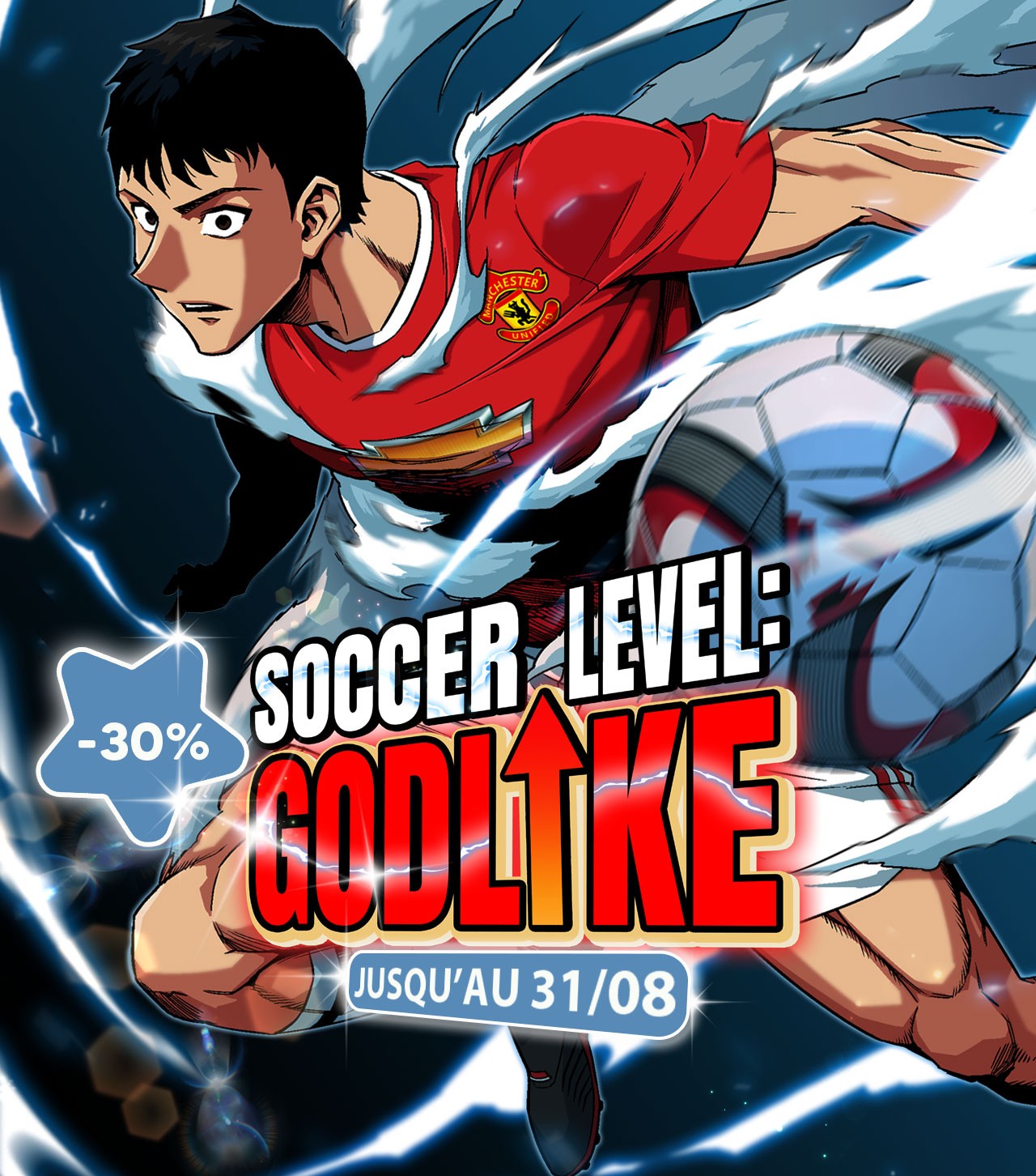 OP Soccer Level: Godlike - ONO Webtoon et Manga