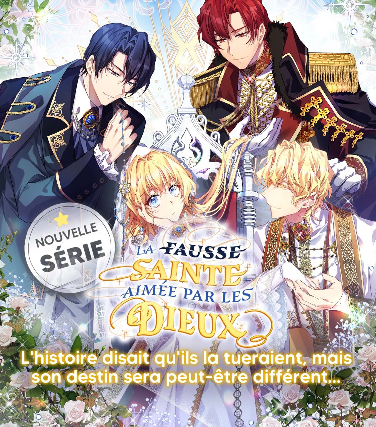 NEW - La Fausse Sainte aimée par les Dieux - ONO Webtoon et Manga