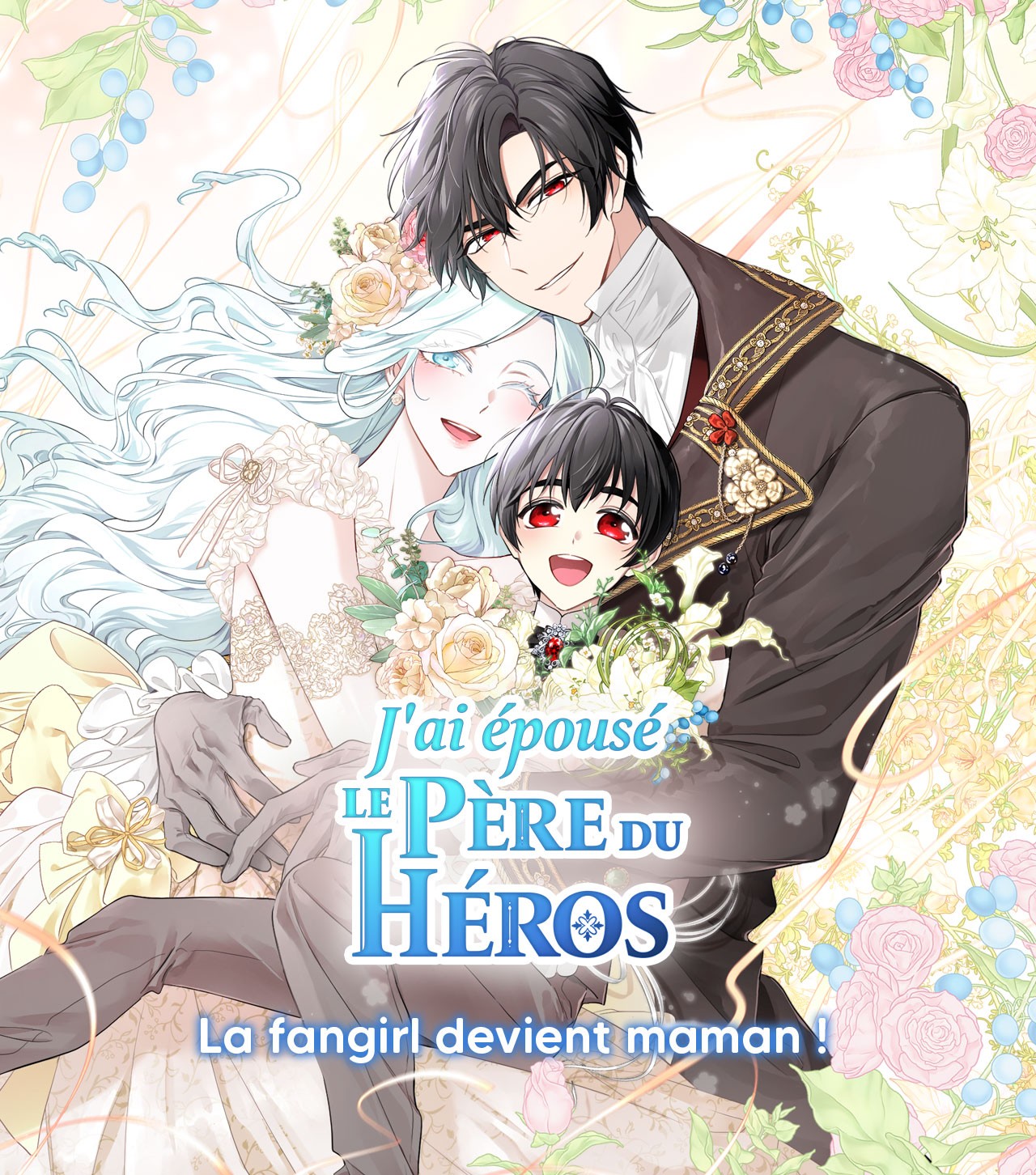 J'ai épousé le père du héros - ONO Webtoon et Manga