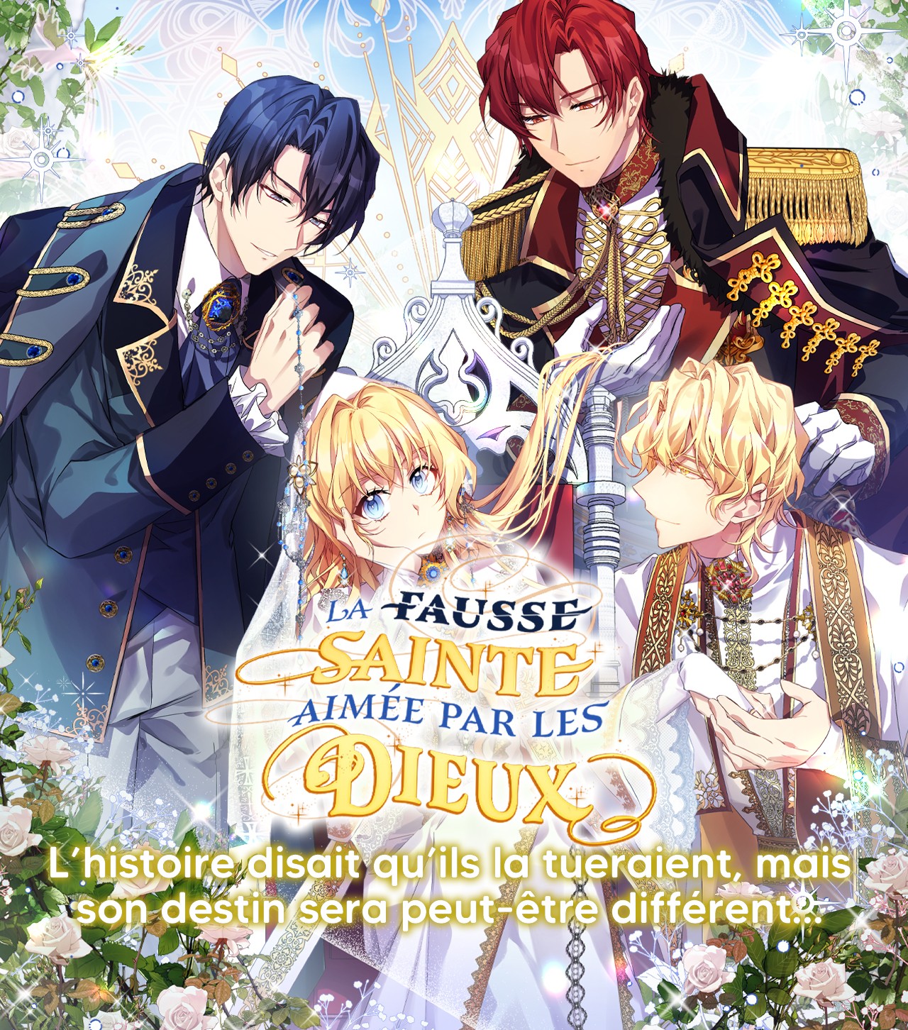La fausse sainte aimée par les dieux - ONO Webtoon et Manga